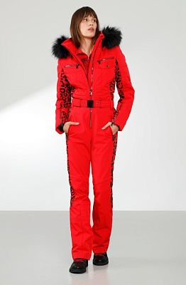 Превью  Комбинезон горнолыжный POIVRE BLANC W22-0831-WO/L Leopard Scarlet Red